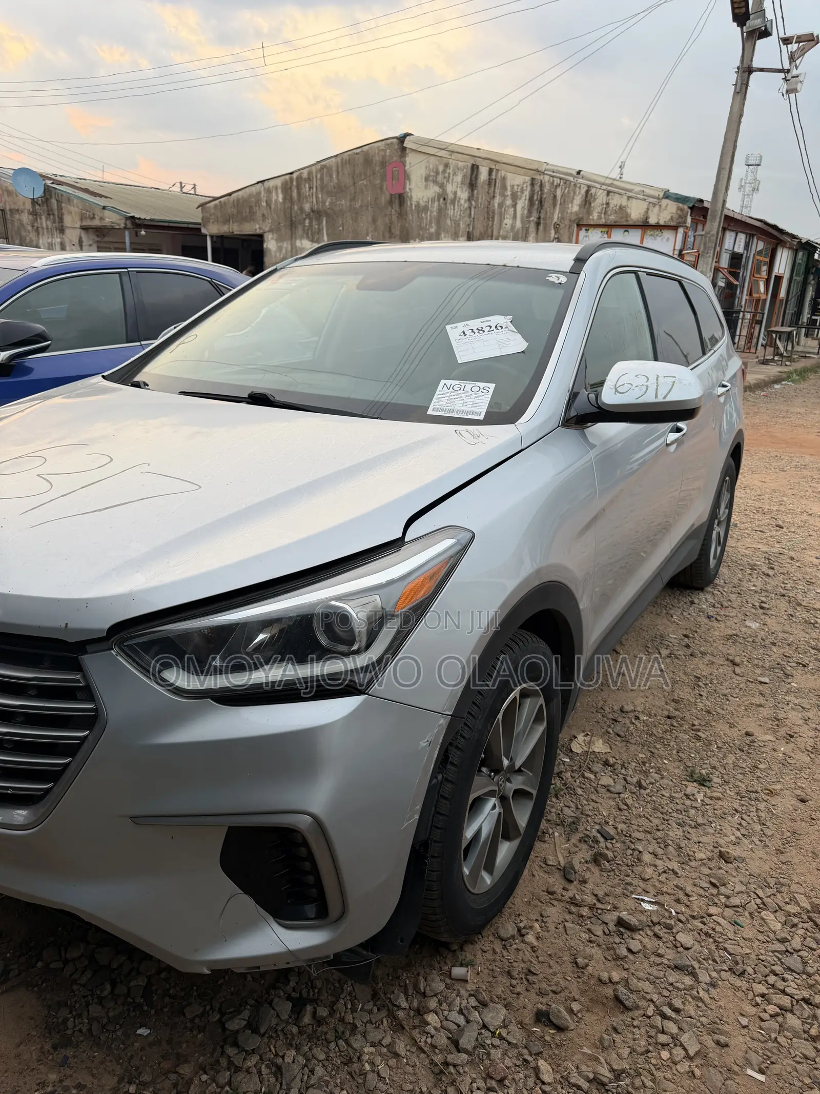 Hyundai Santa Fe 2017 Silver