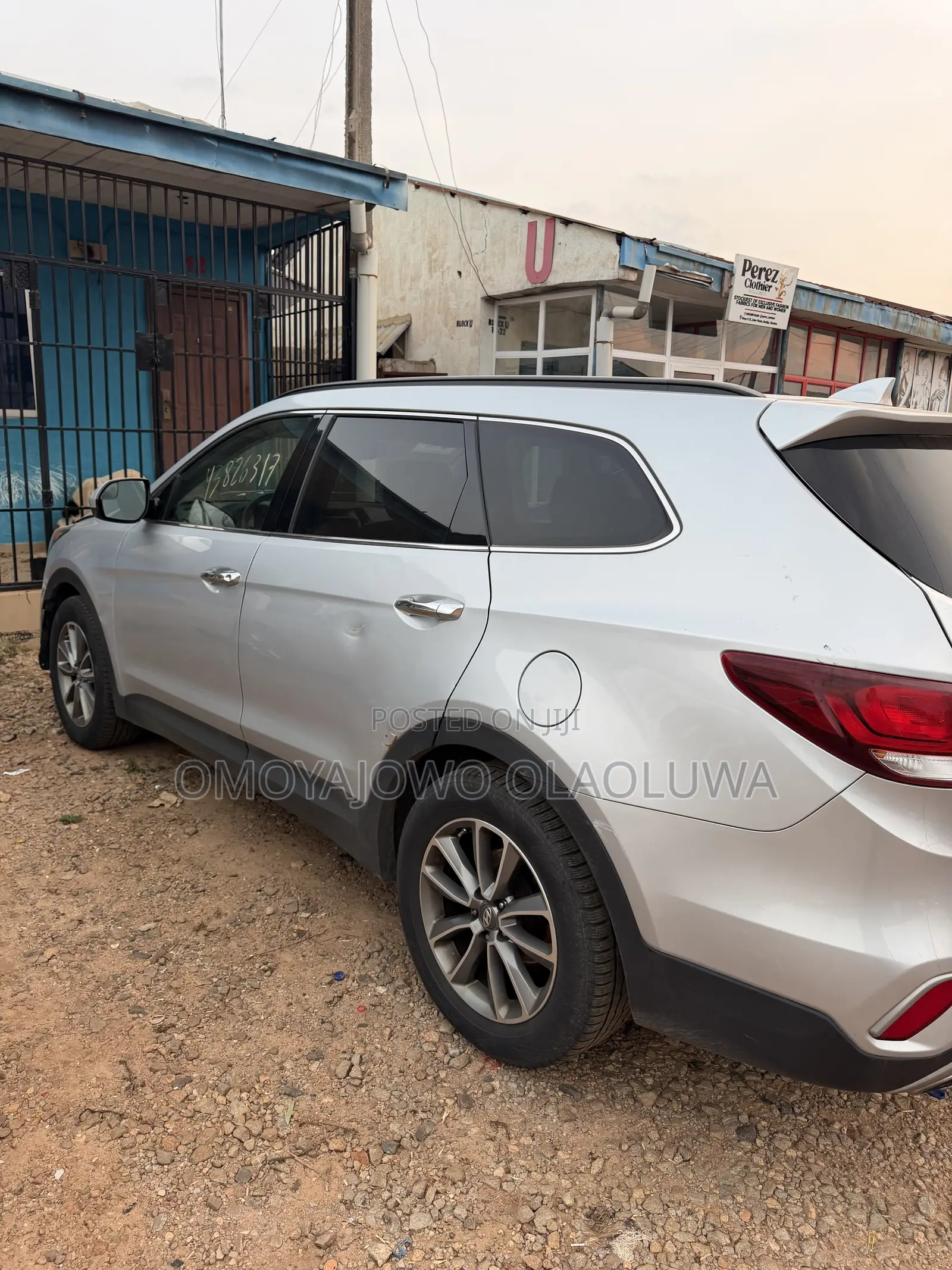 Hyundai Santa Fe 2017 Silver