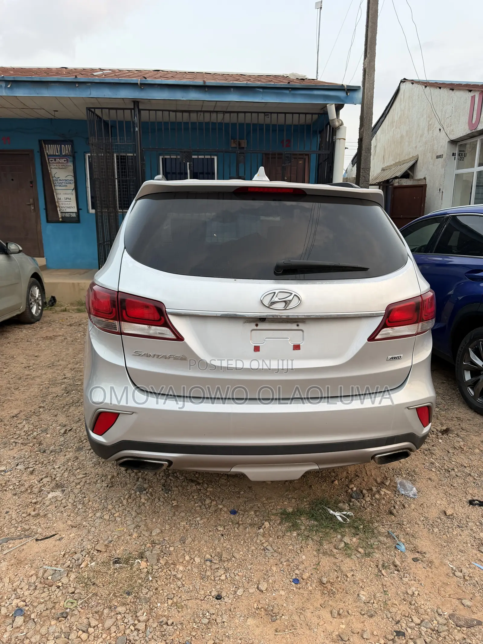 Hyundai Santa Fe 2017 Silver