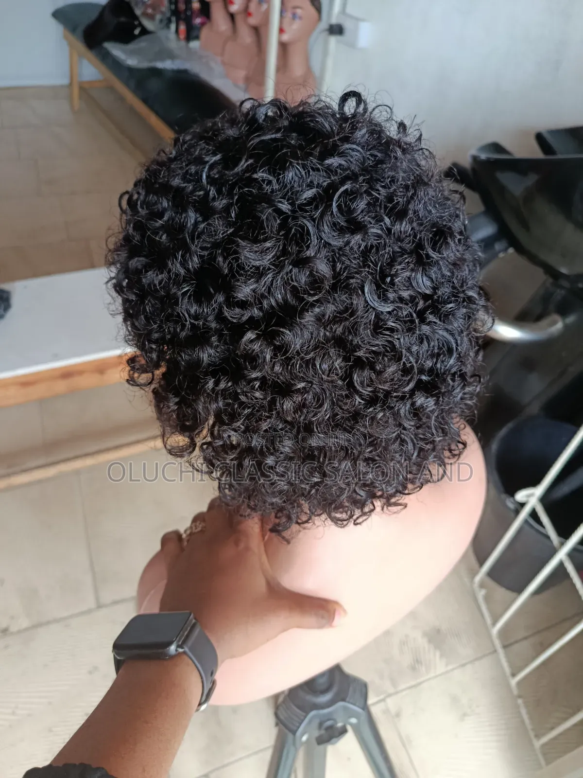 Pixie Curl Short Hair