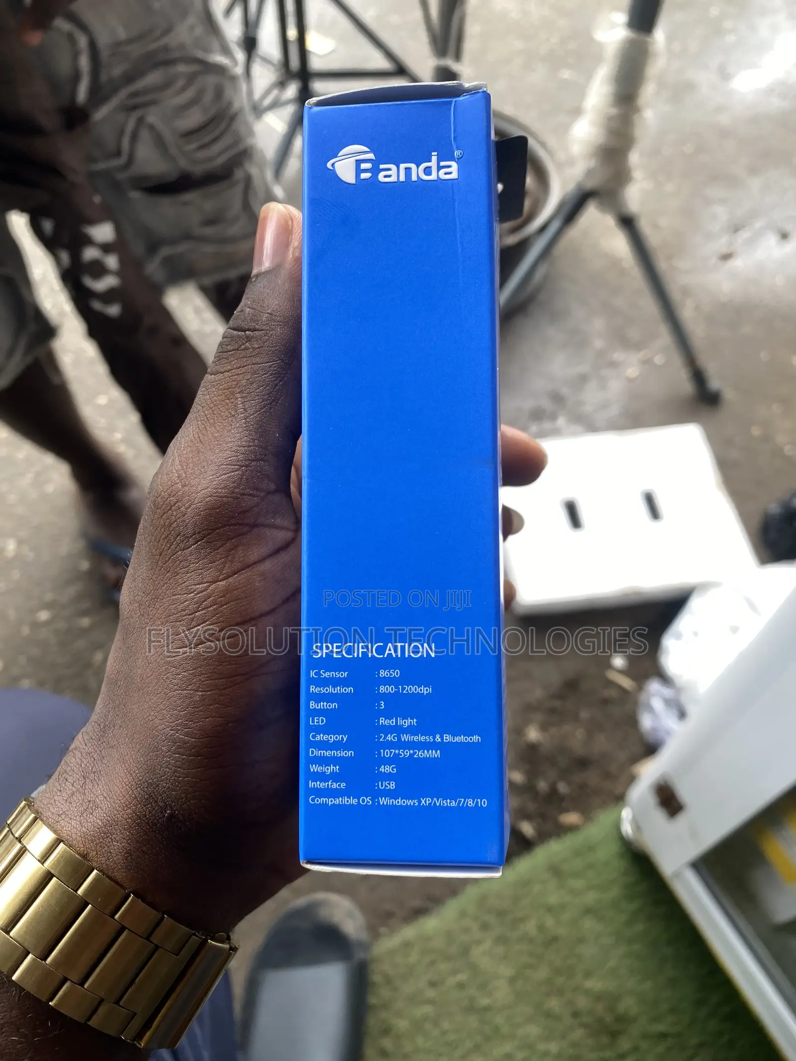 Fanda Mc60 Dual Mode Silent Wireless Bluetooth Mouse