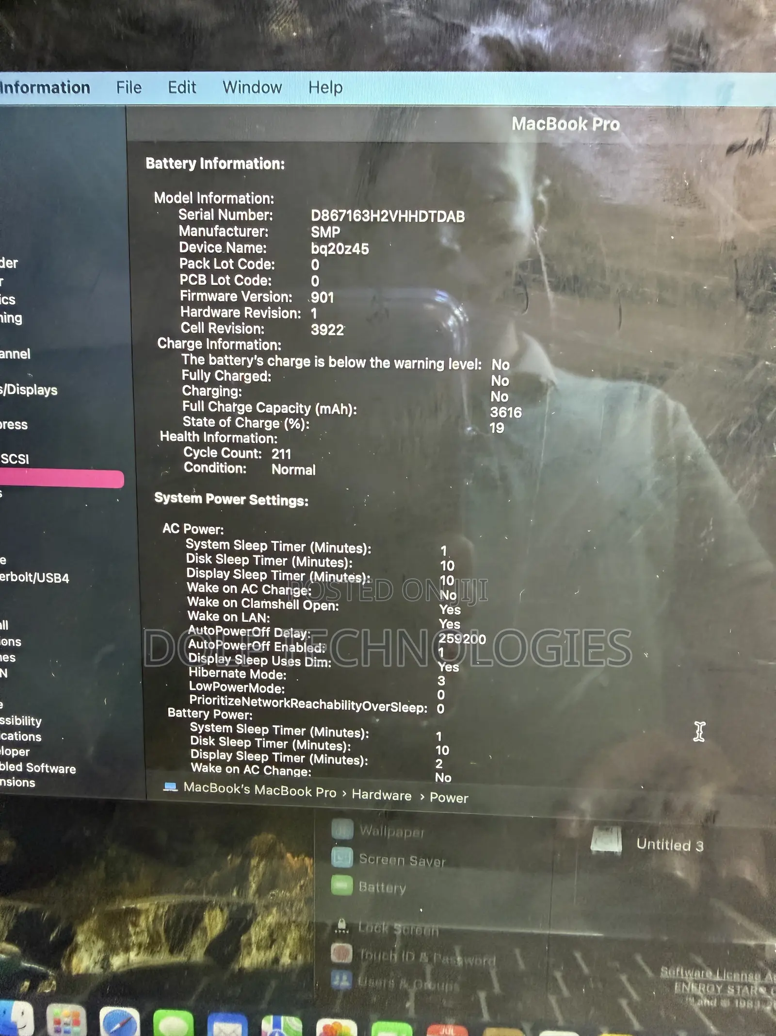Laptop Apple MacBook Pro 2017 16GB Intel Core i5 SSD 512GB