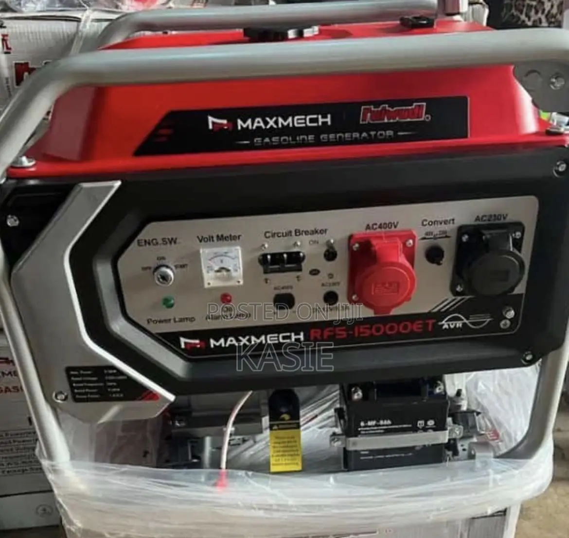 Rfs15000et. 15kva Original Maxmech Petrol Generator