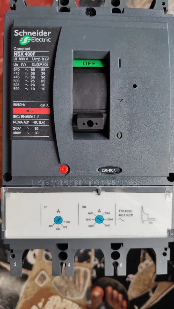 Breaker 400amps 3pole