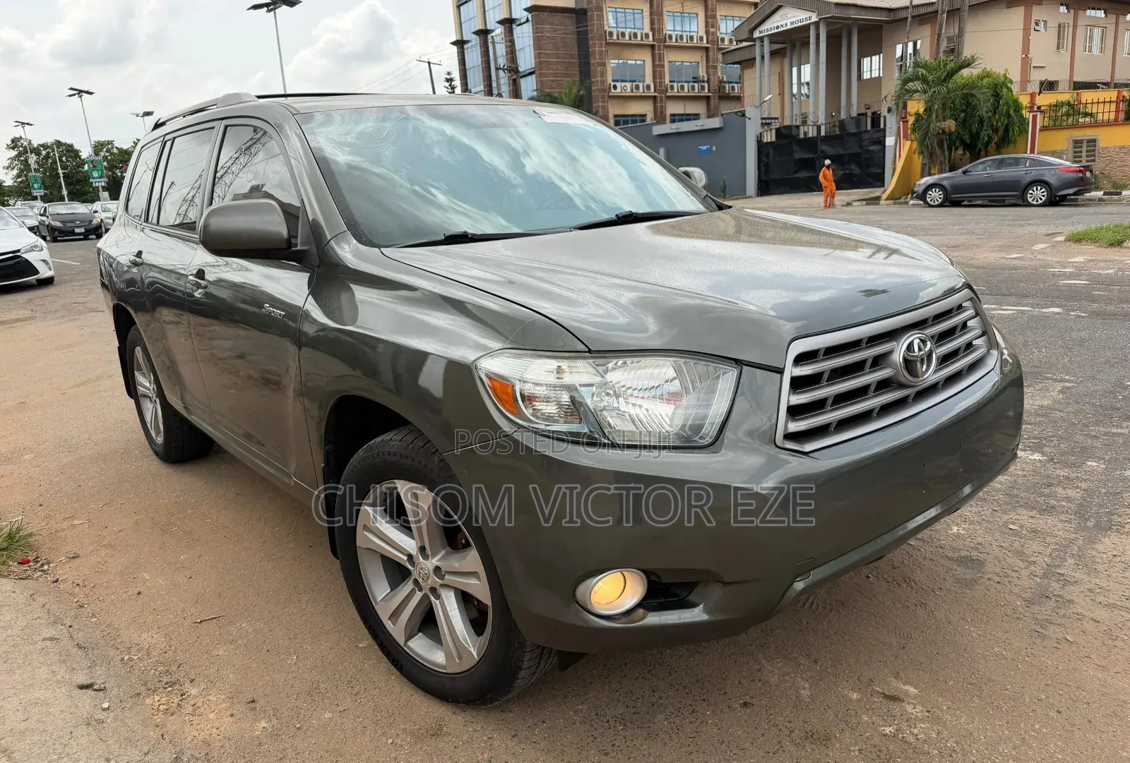 Toyota Highlander Sport 2008 Gray