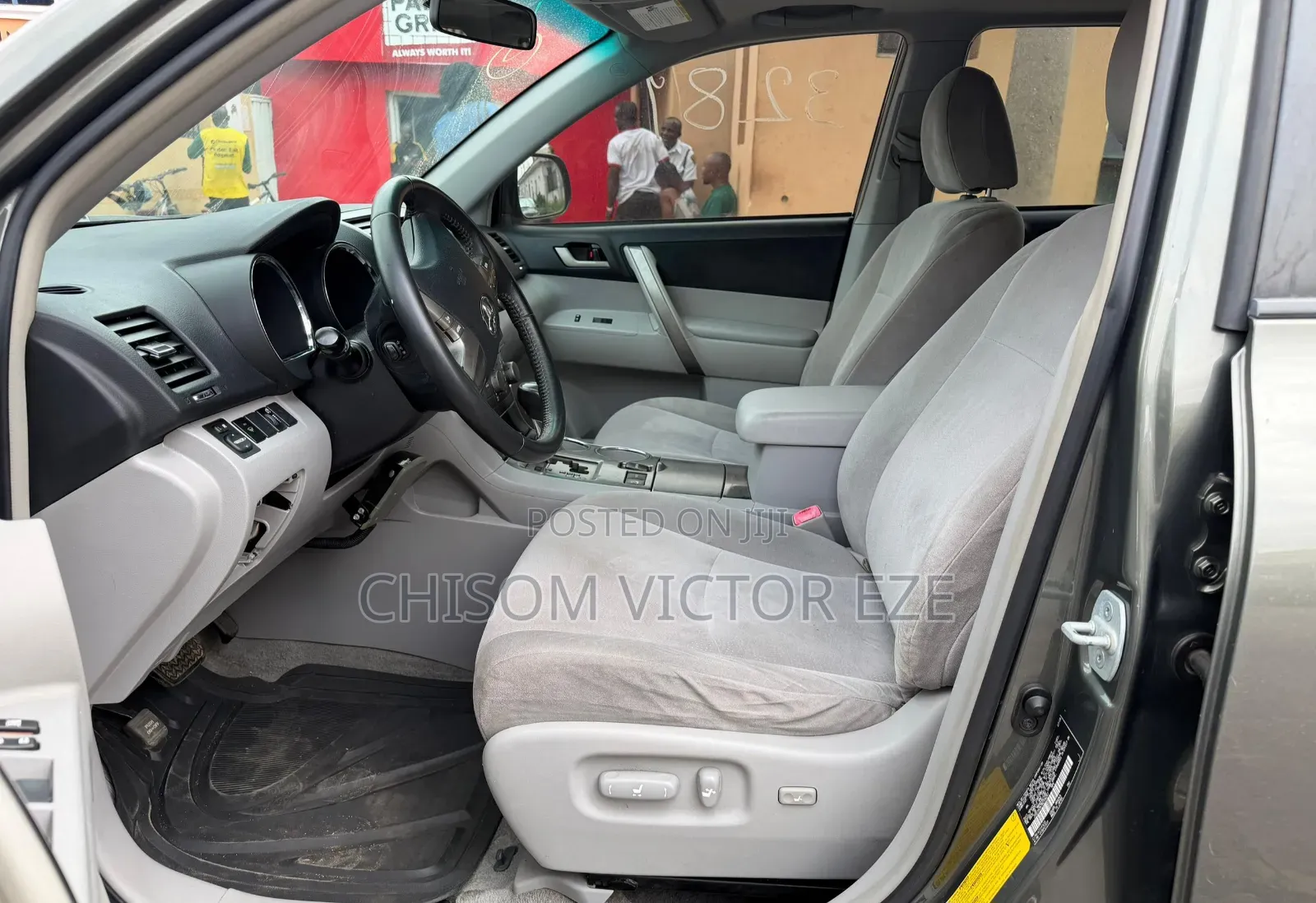 Toyota Highlander Sport 2008 Gray