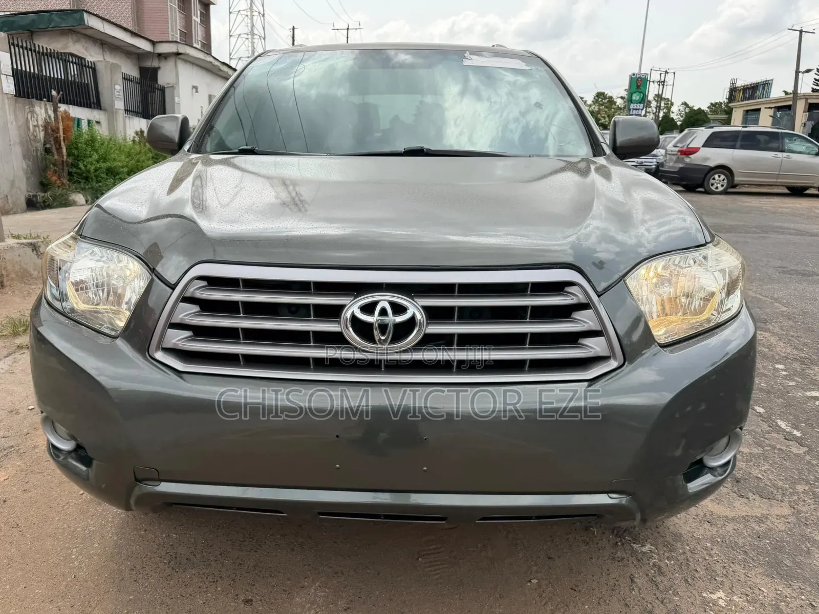 Toyota Highlander Sport 2008 Gray
