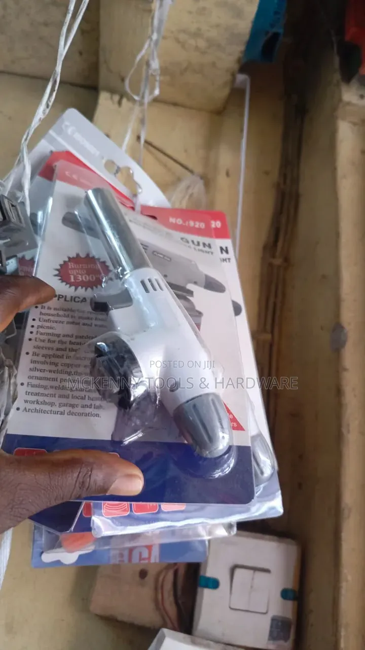 Portable Butane Gas Flame Gun Torch – 1300°C Auto Ignition
