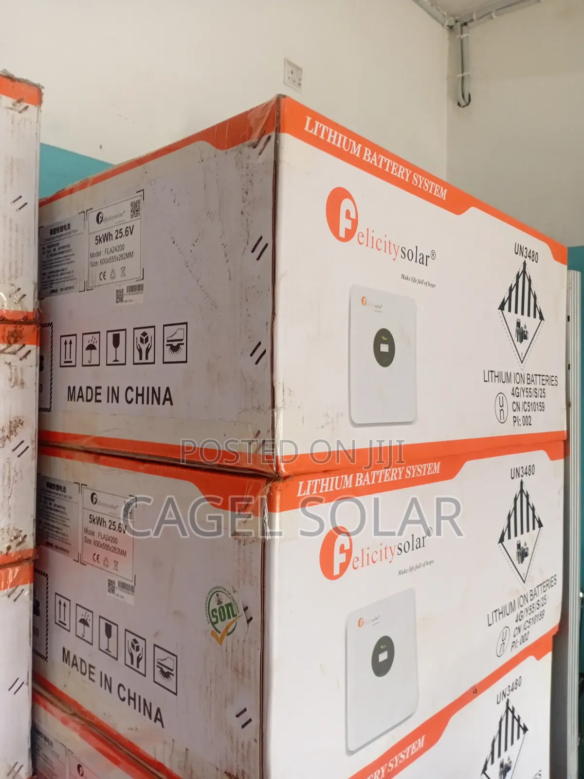 Felicity 5kwh 24v Lithium Battery (Lifepo4)