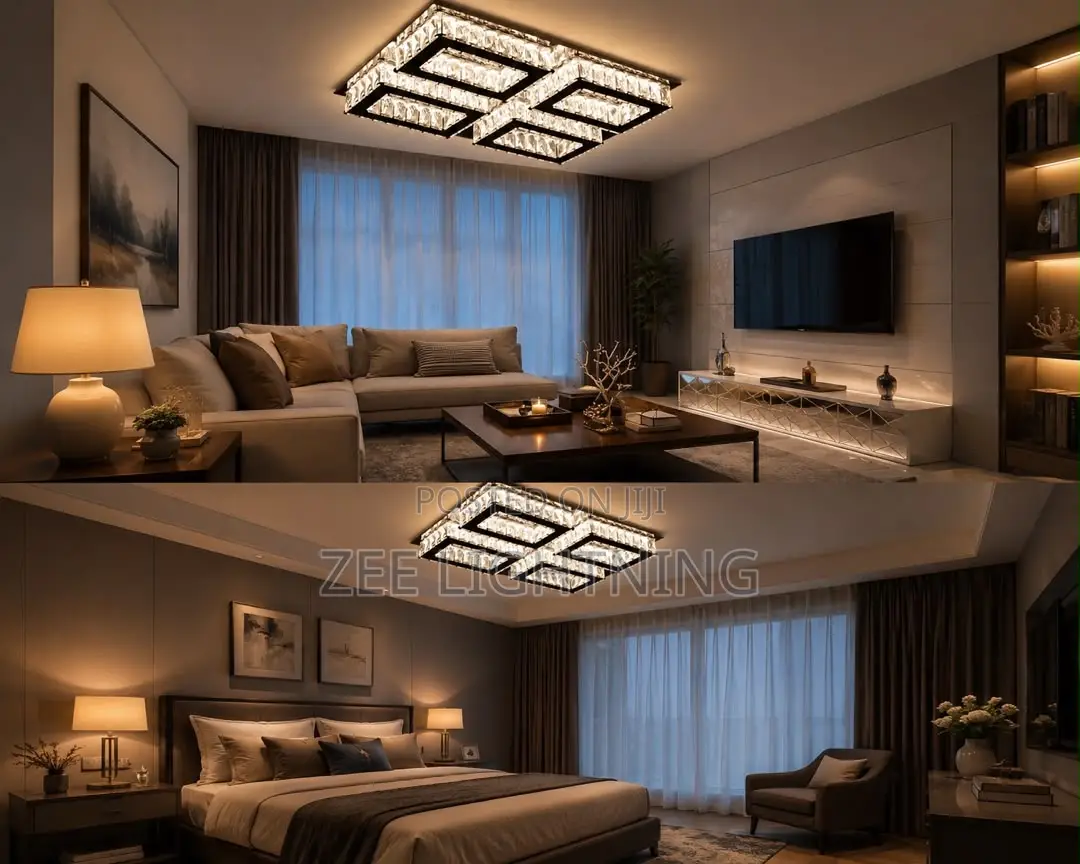 New Design Crystal Ceiling Flush