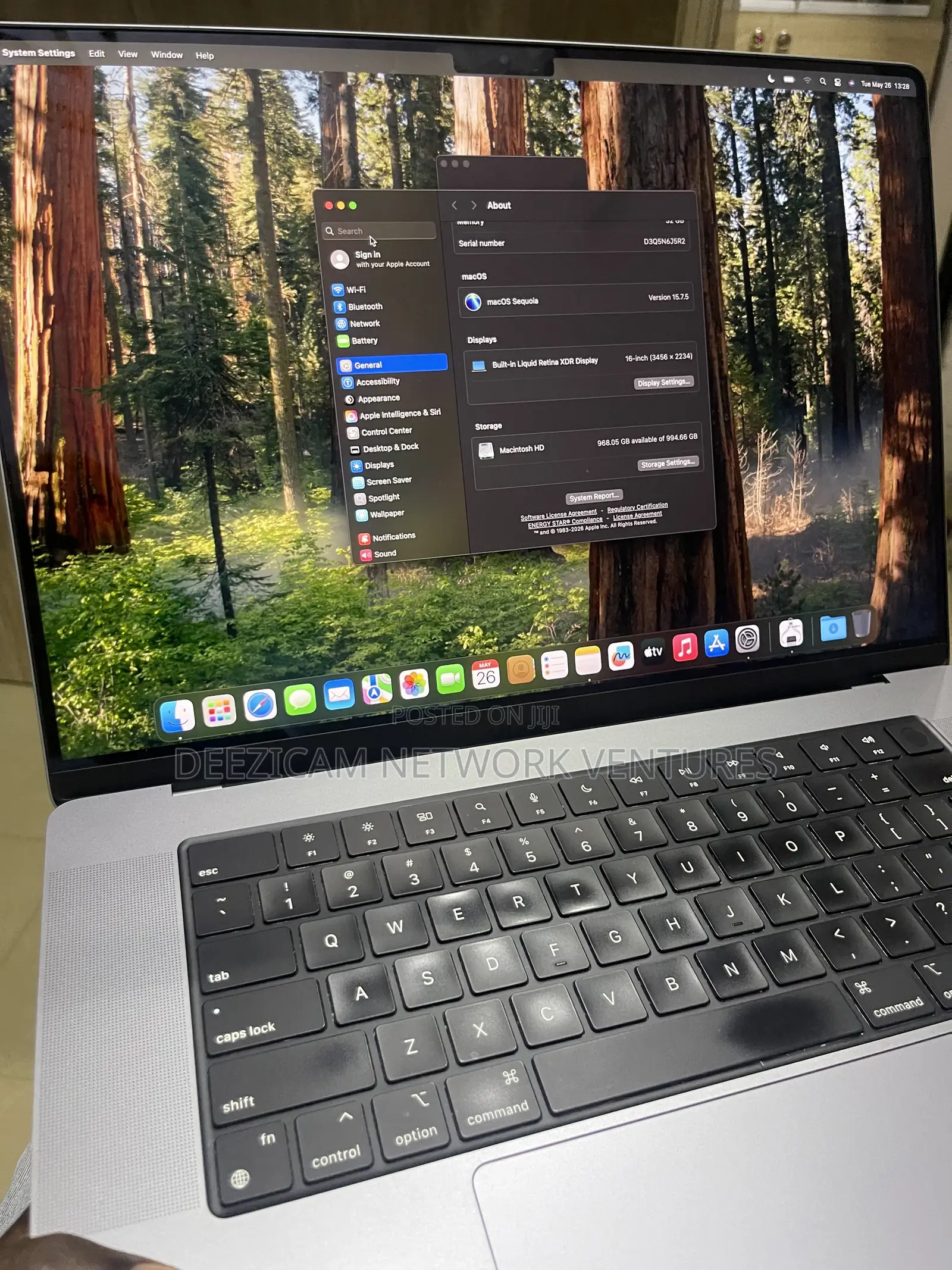 Laptop Apple MacBook Pro 2021 M1 Max 32GB Apple M1 Max SSD 1T