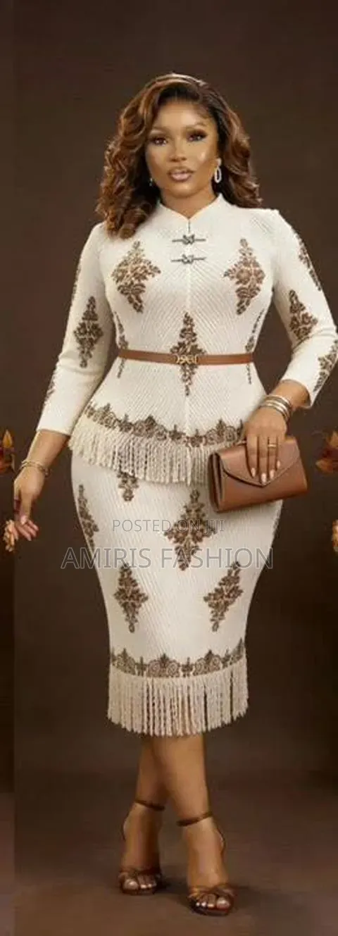 Brown Beautiful Quality Myiaky Gown