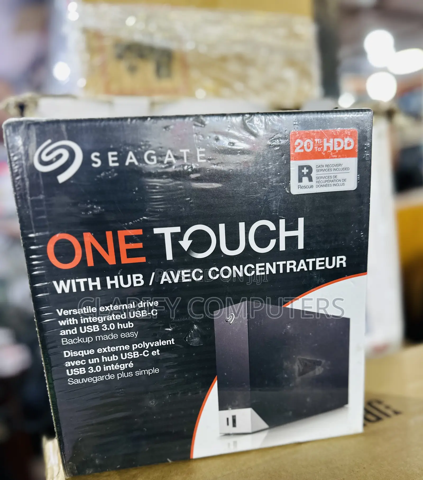 Seagate One Touch With Hub 20tb