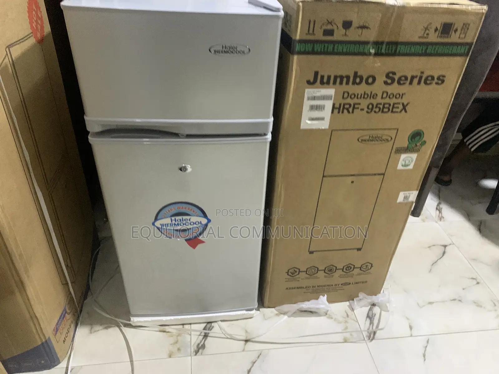 Haier Thermocool 95l Double Door Refrigerator With Wide Voltage
