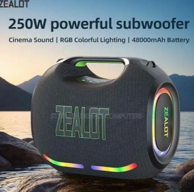 Zealot Ze21 Party Box 250w Wireless. Portable Bluetooth Speaker