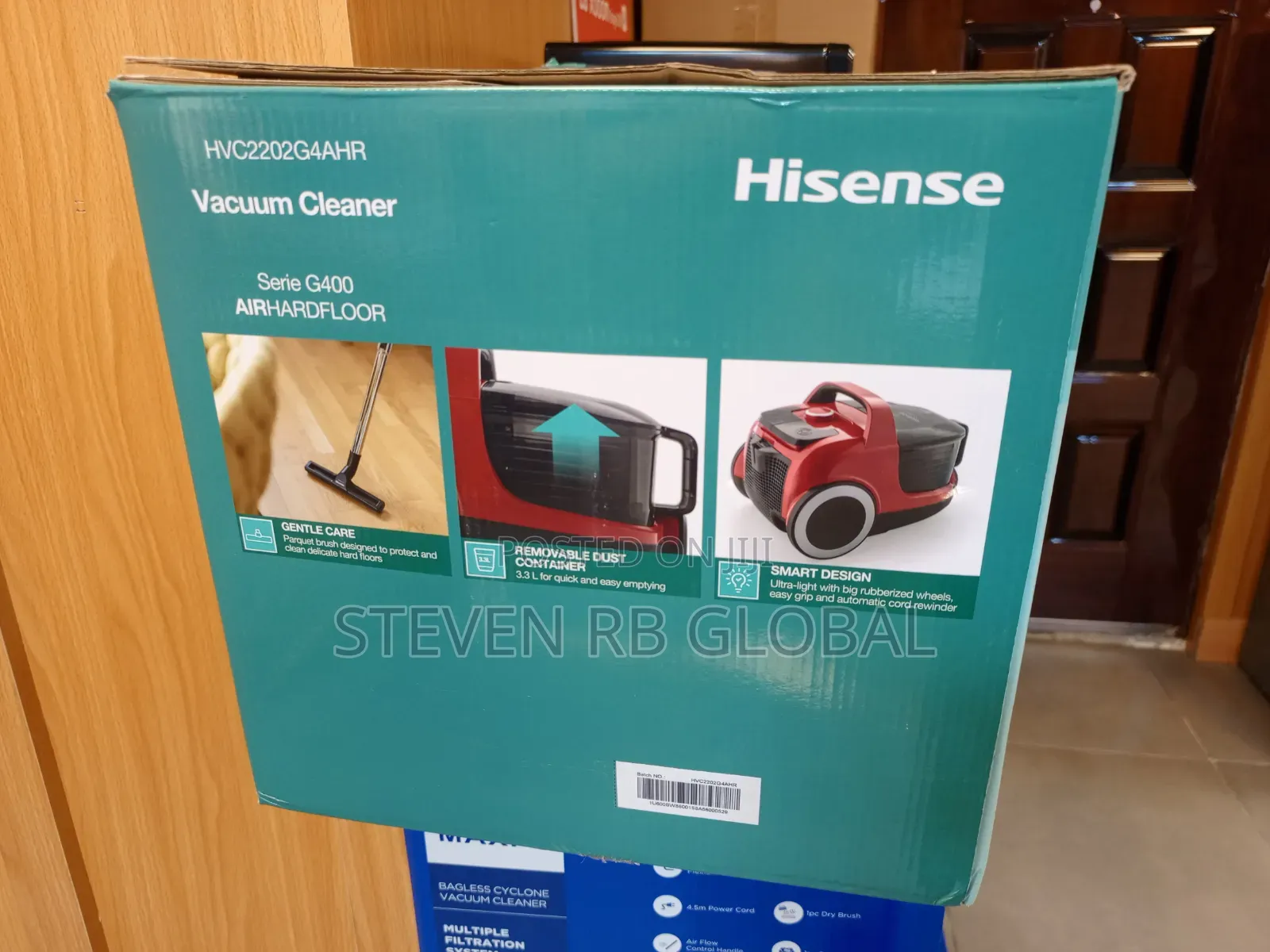 Hisense 3.3l Vacuum Cleaner 2200w | Hvc2202g4ahr