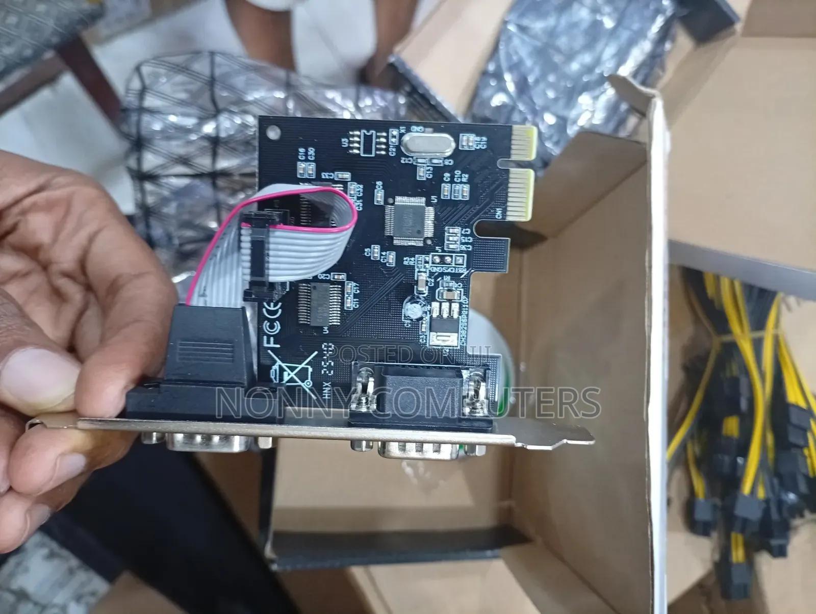 2-Port Pcie to Rs232 Db9 Serial Expansion Card