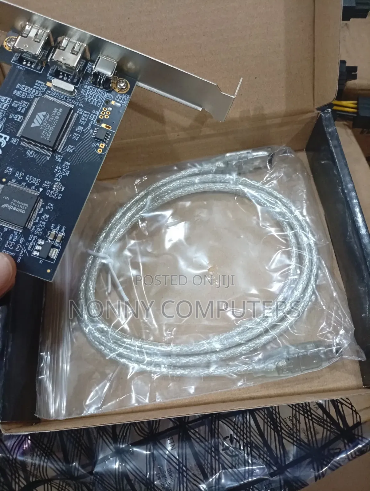 3-Port Pcie Firewire Ieee 1394a Expansion Card