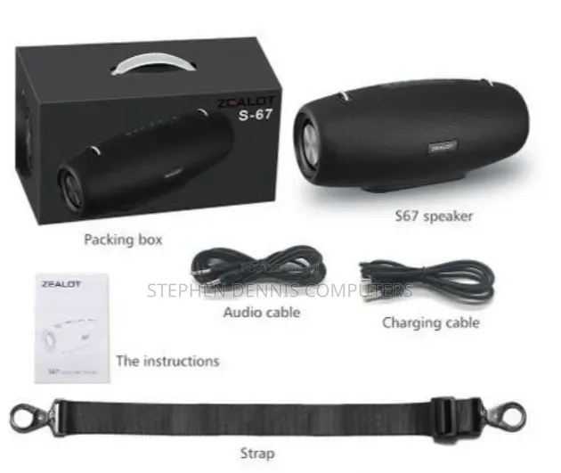 Zealot S67 Waterproof Wireless Bluetooth Speaker