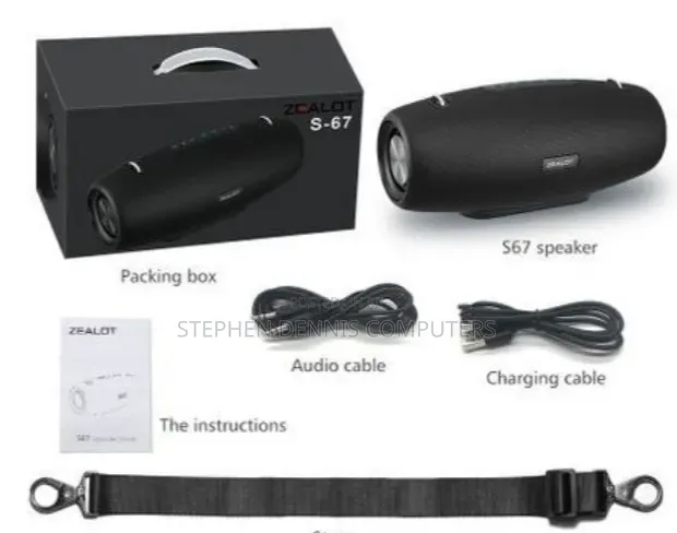 Zealot S67 Waterproof Wireless Bluetooth Speaker