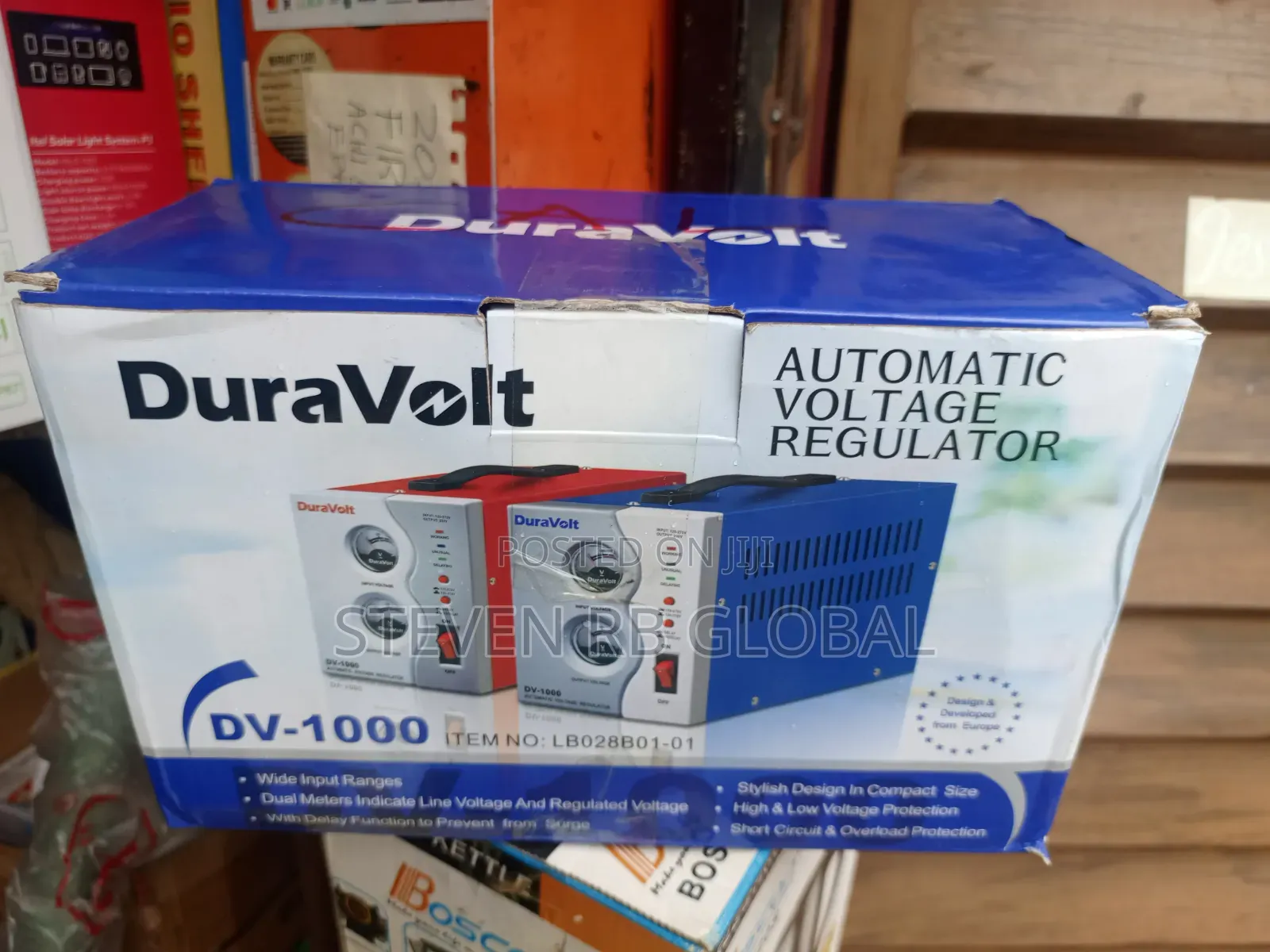 Duravolt 1000w Automatic Voltage Relay Stabilizer | Dv-1000