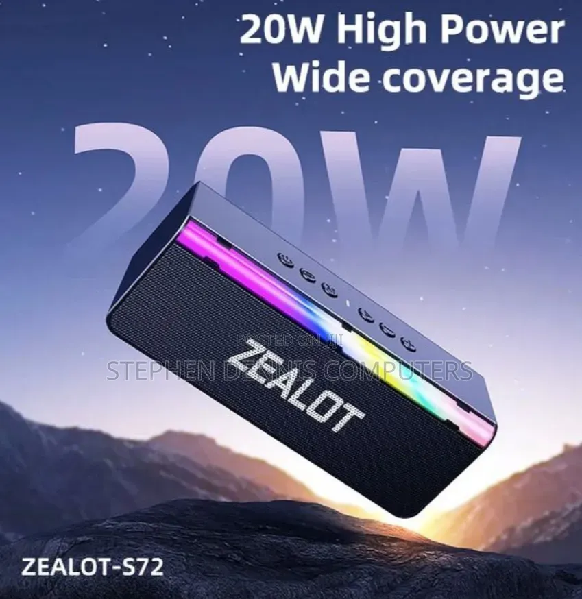 Zealot S72 20w Powerful Sound Wireless Bluetooth Speaker