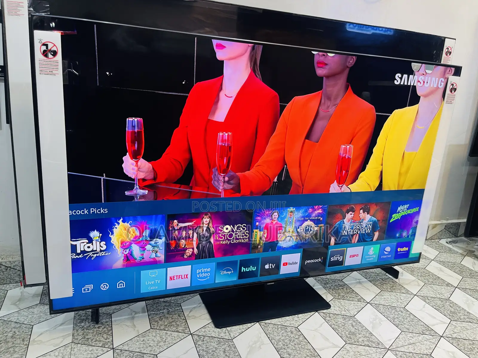Samsung Qled 55" Q80a Premium Quantum Processor ,120hz Refresh Rate