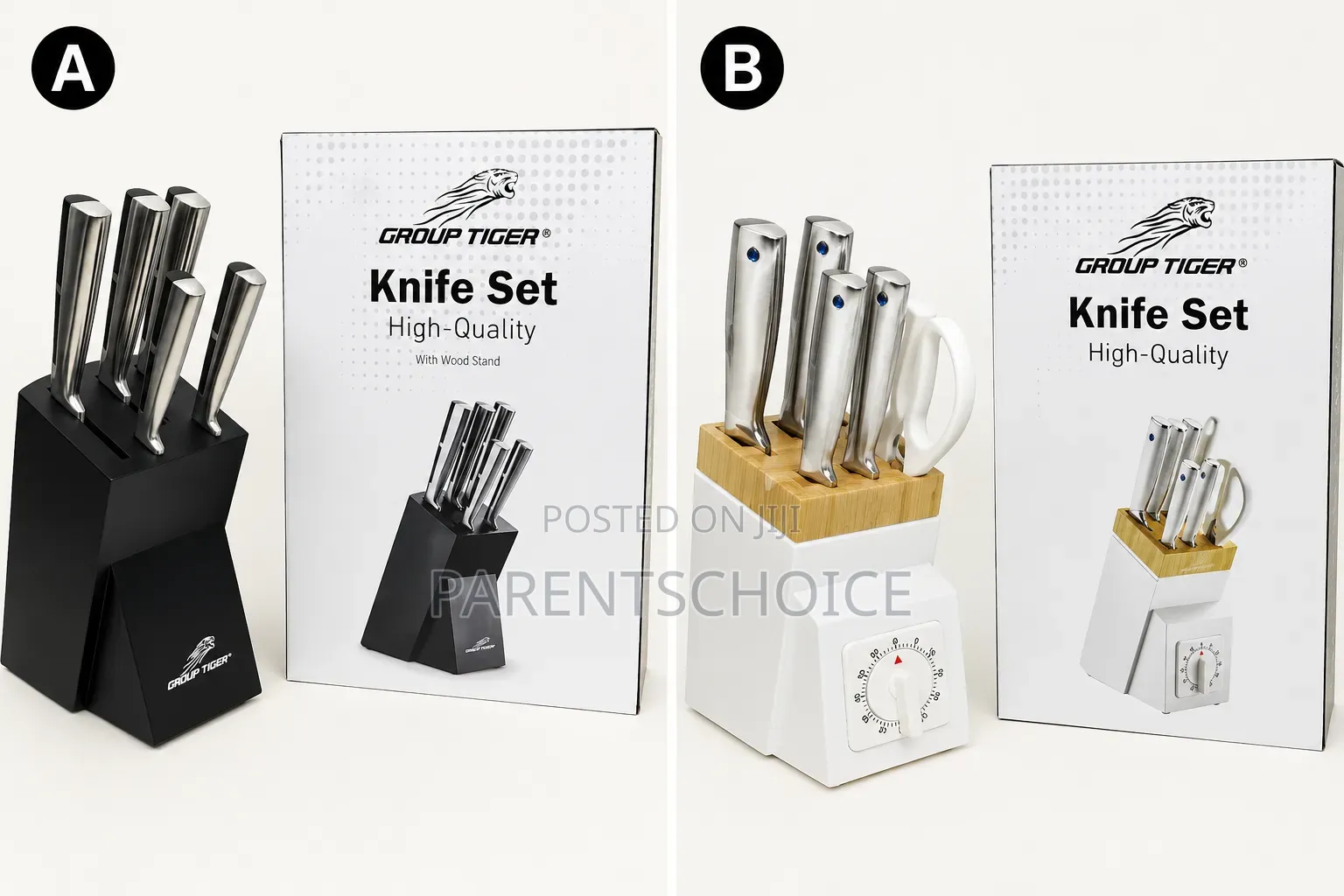 Group Tiger Knife Set
