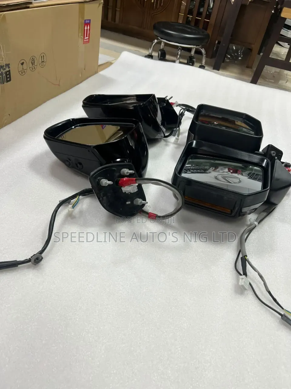 Complete Set of Side Mirrors Lexus Lx600 2023 to 2025