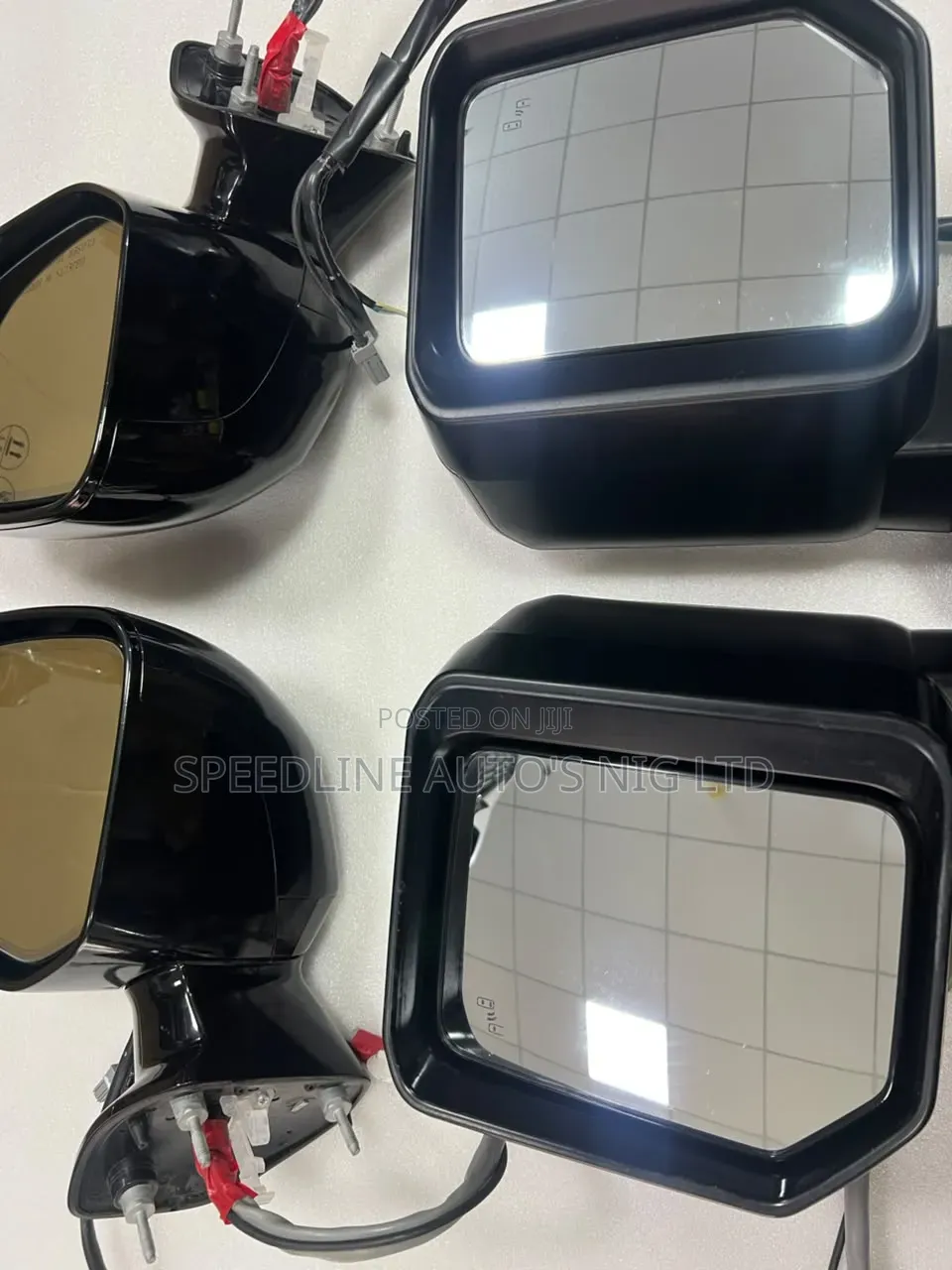 Complete Set of Side Mirrors Toyota Prado With Sensor Nd Camera 2025