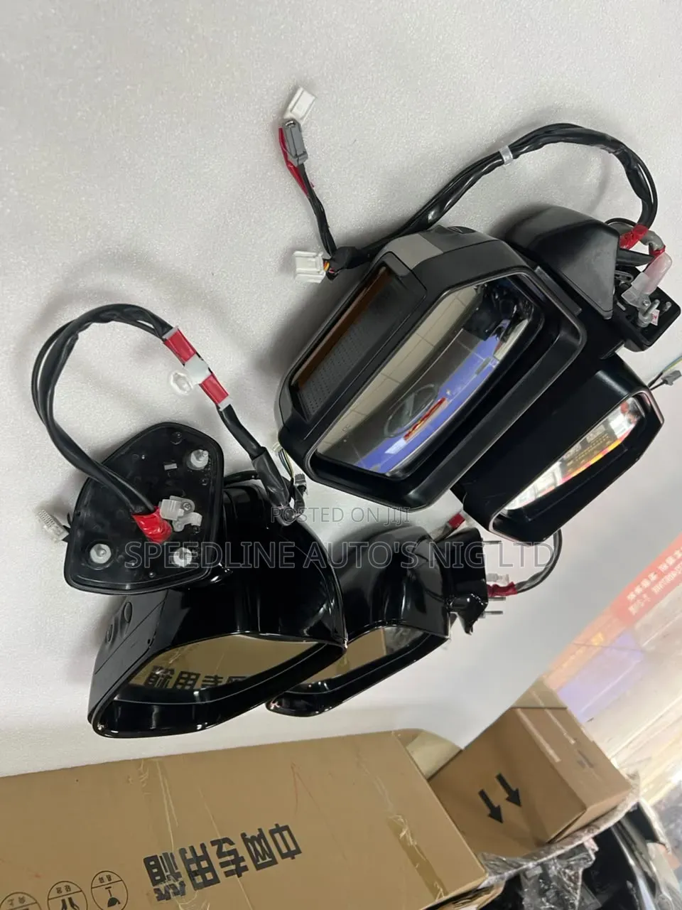 Complete Set of Side Mirrors Toyota Prado With Sensor Nd Camera 2025