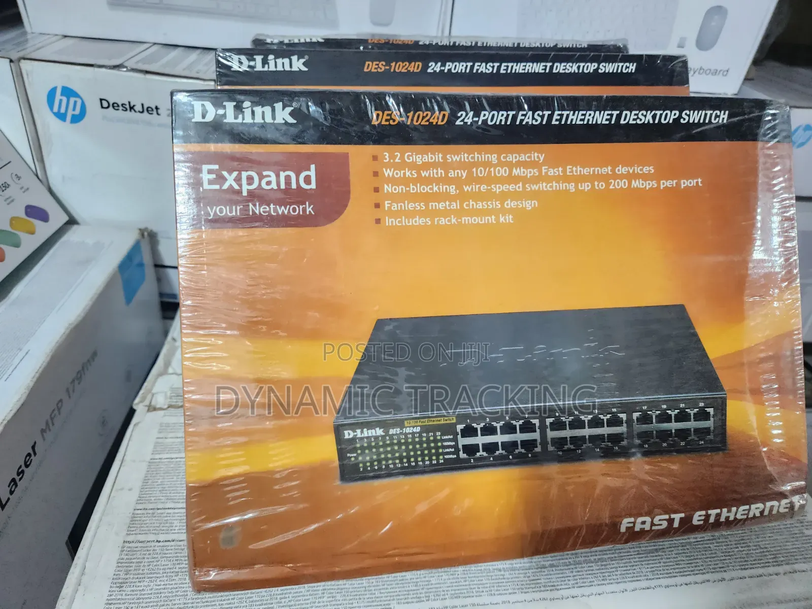 D-Link Des 1024d 24 Port Fast Ethernet Switch