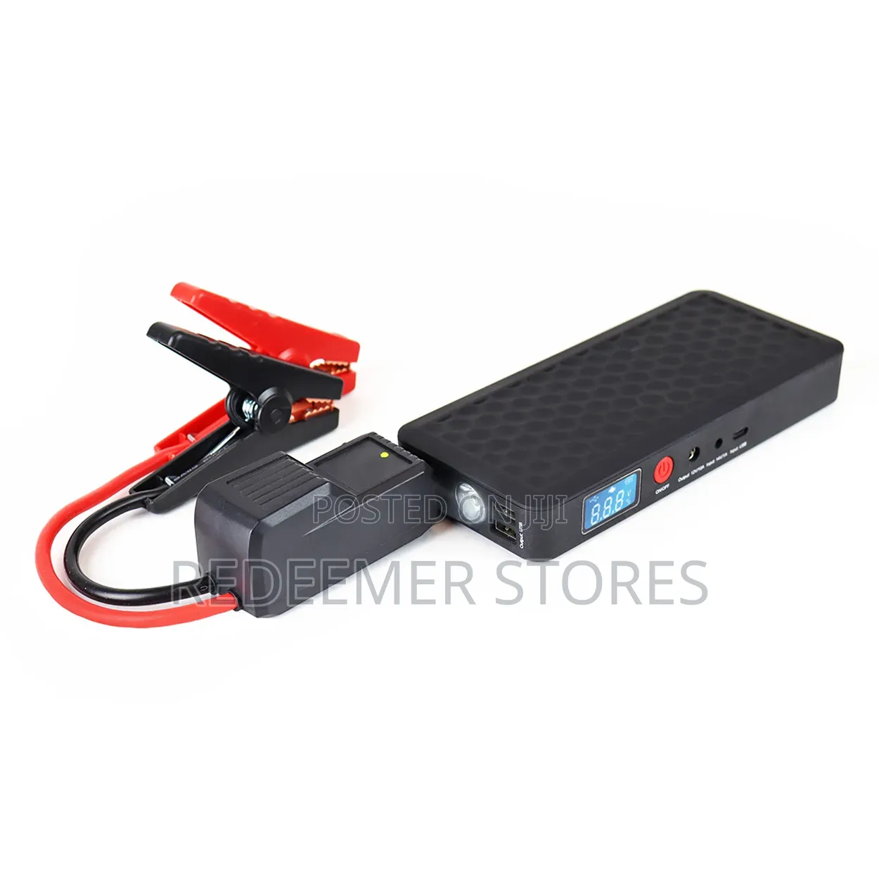 Portable Car Battery Jump Starter With Powerbank 12v 4ah 8000a