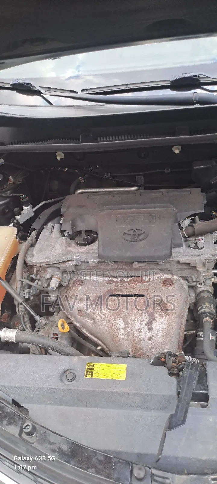 Toyota RAV4 XLE FWD (2.5L 4cyl 6A) 2013 Black