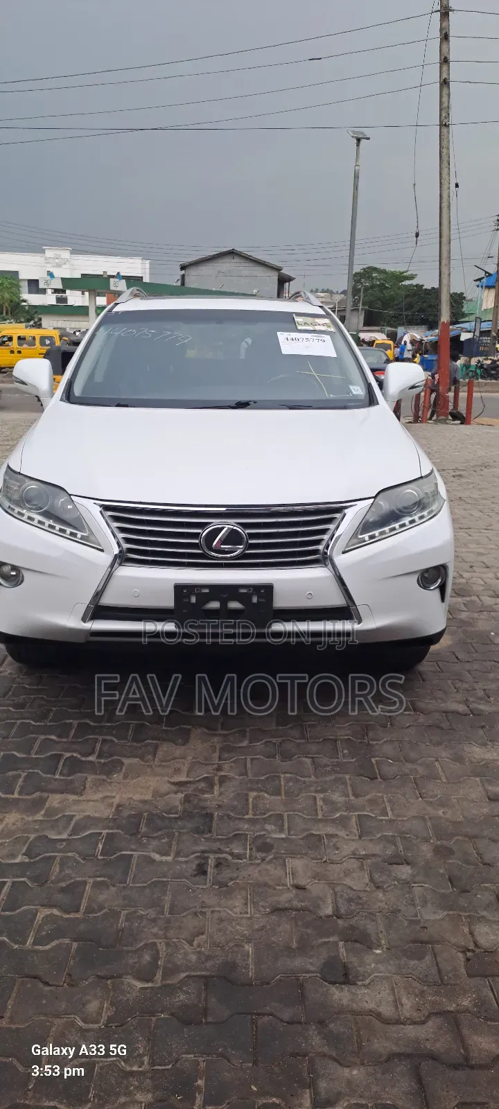 Lexus RX 350 FWD 2013 White