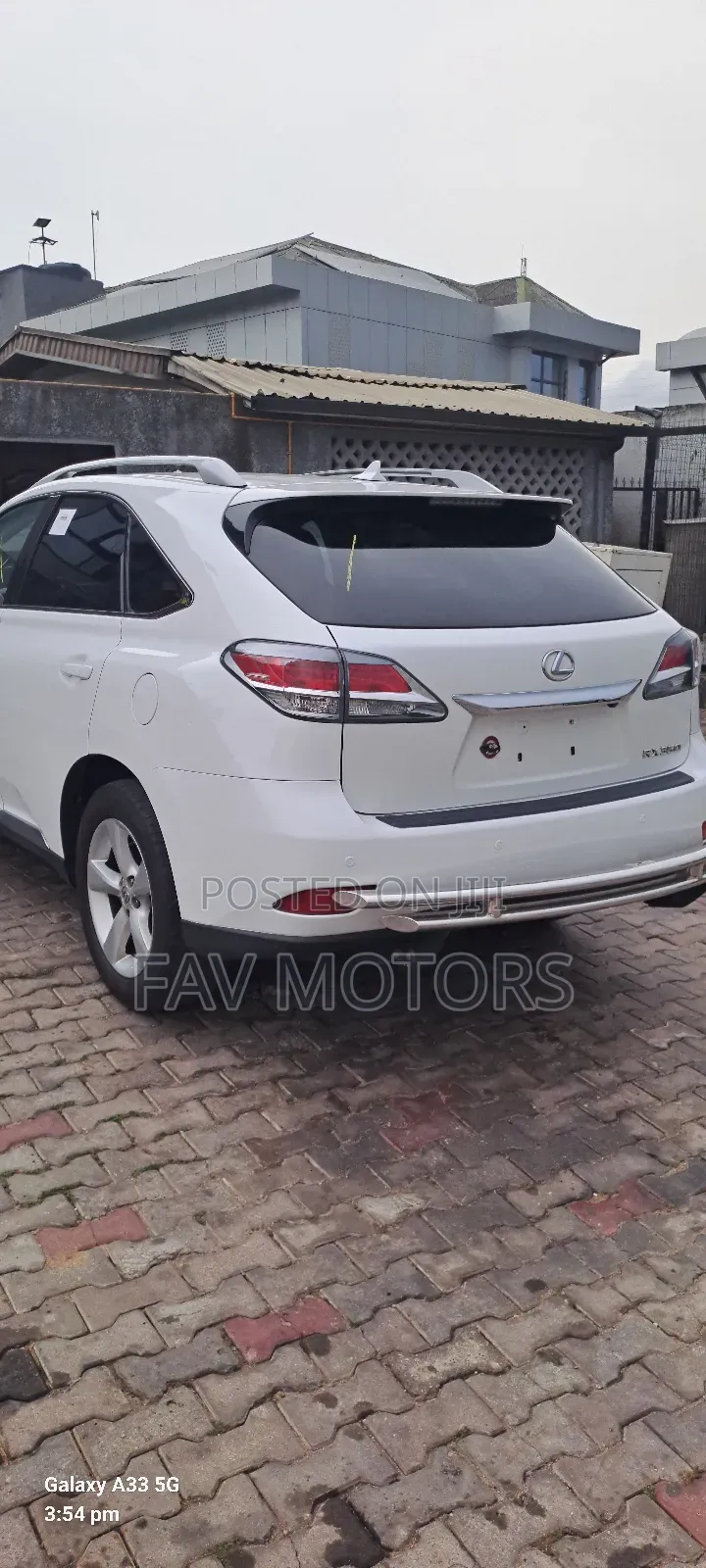 Lexus RX 350 FWD 2013 White
