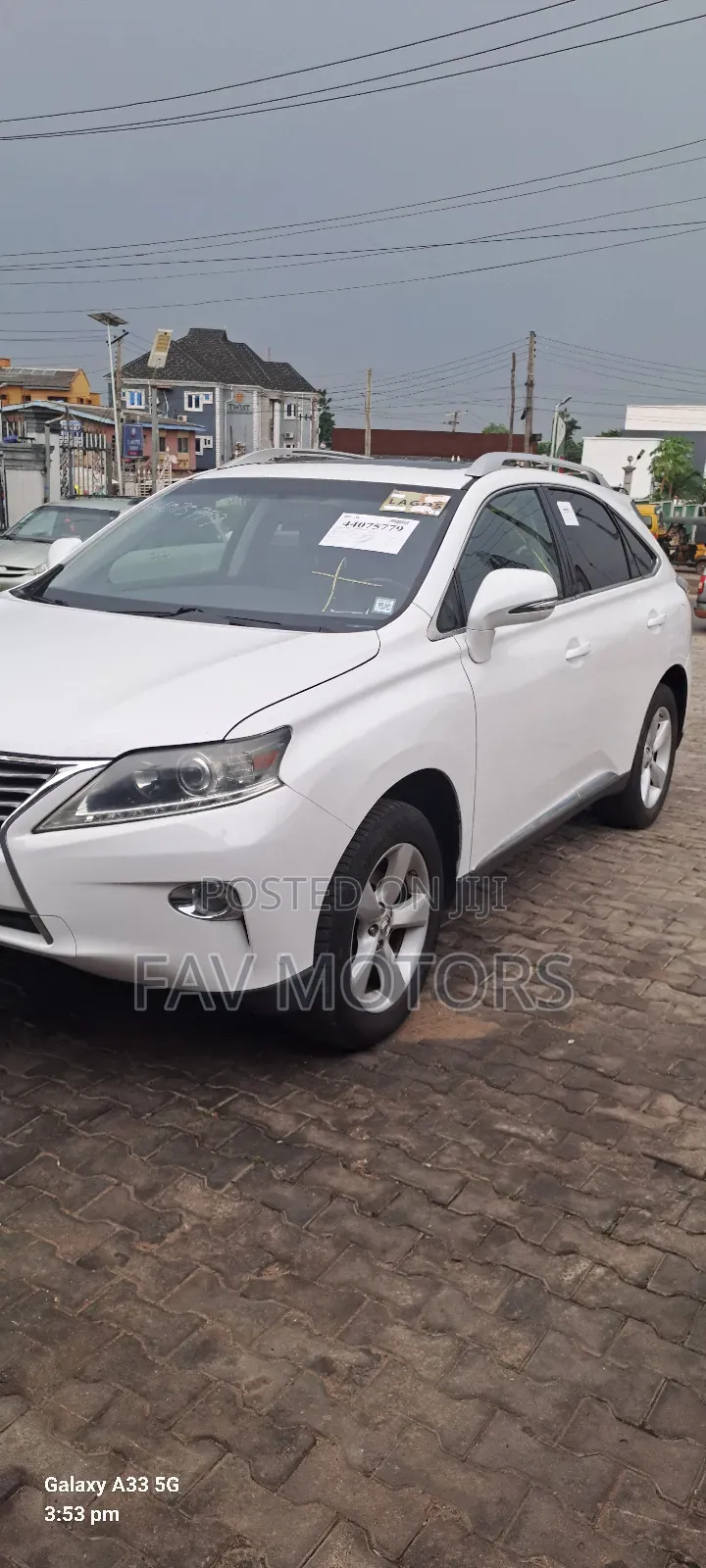 Lexus RX 350 FWD 2013 White
