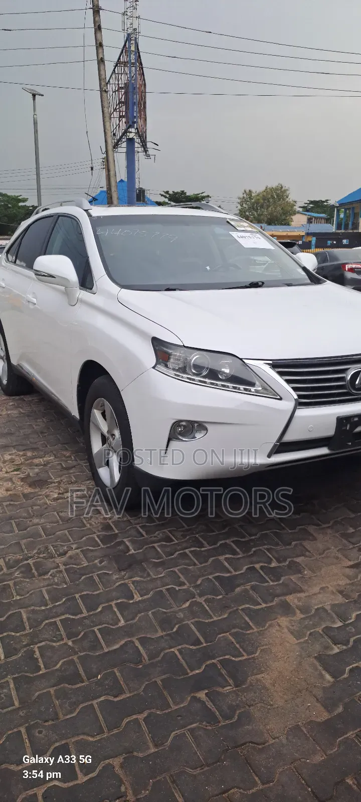 Lexus RX 350 FWD 2013 White
