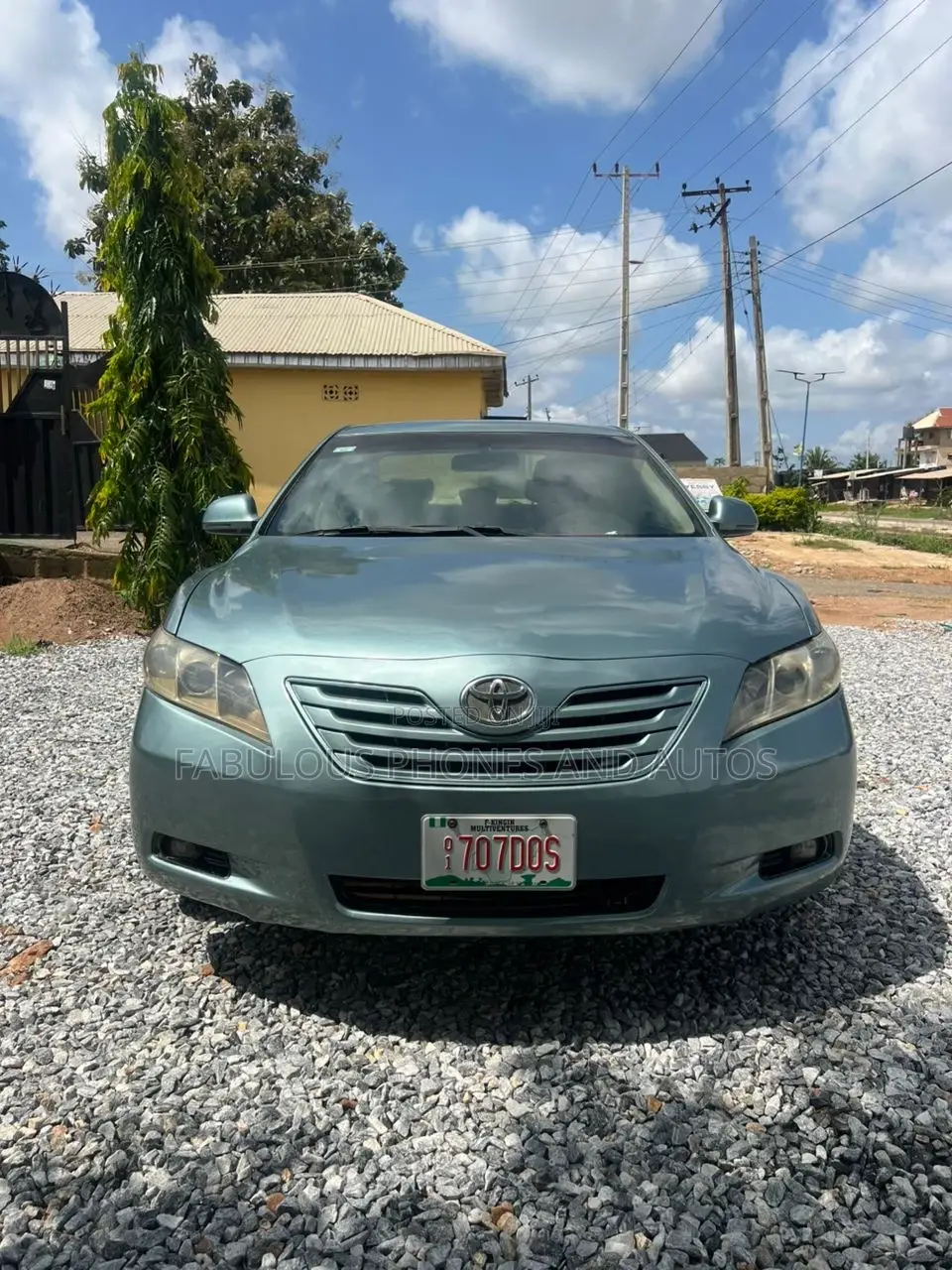 Toyota Camry 2.4 LE 2008 Green