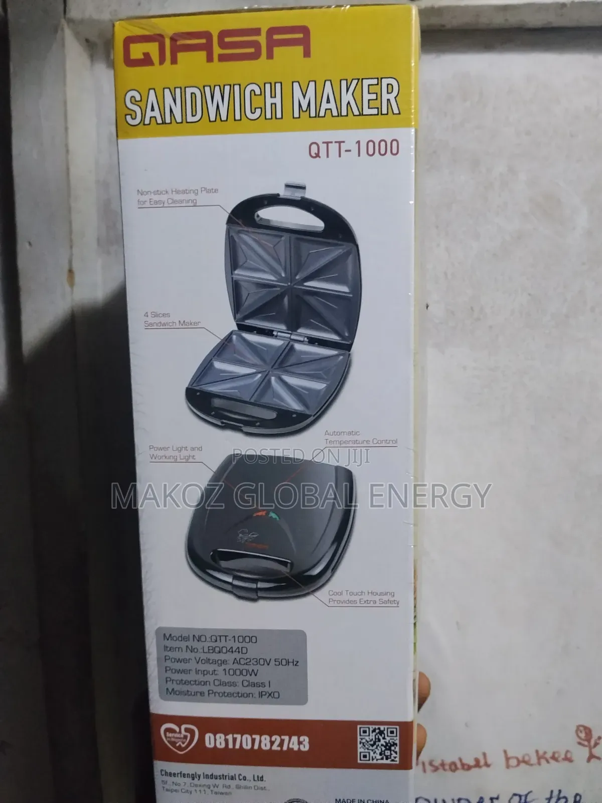 Brand New Qasa Bread Toaster QTT-1000