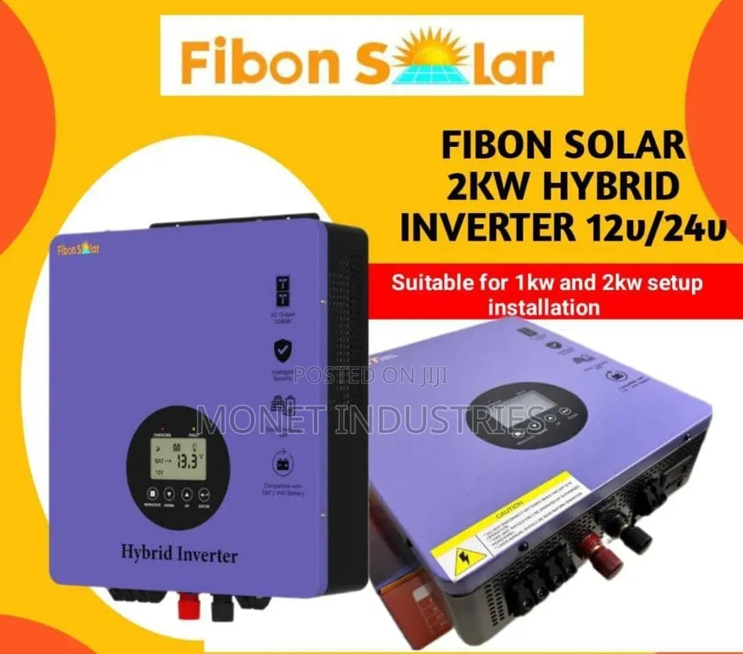 2kva 12v 24v Hybrid Solar Inverter