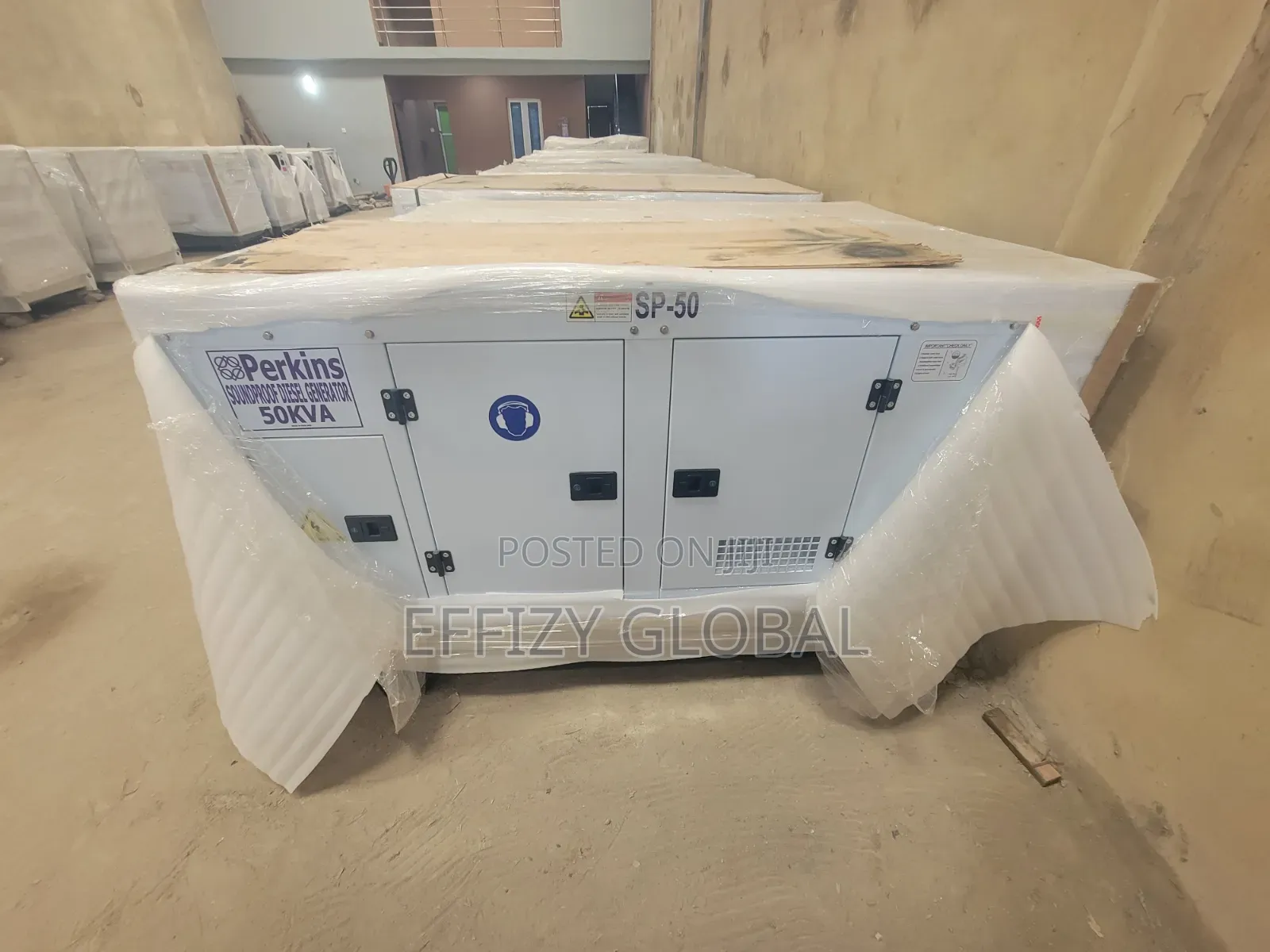 Brand New 50kva Perkins Soundproof Silent Generator