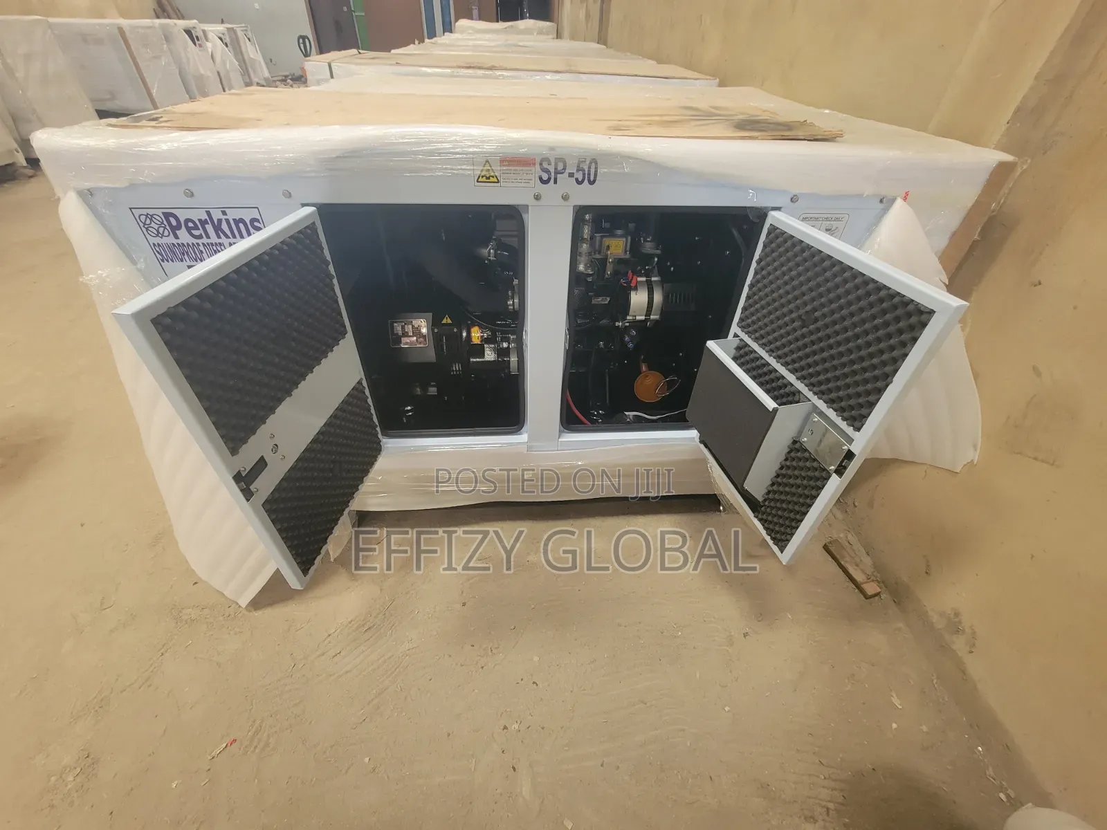 Brand New 50kva Perkins Soundproof Silent Generator