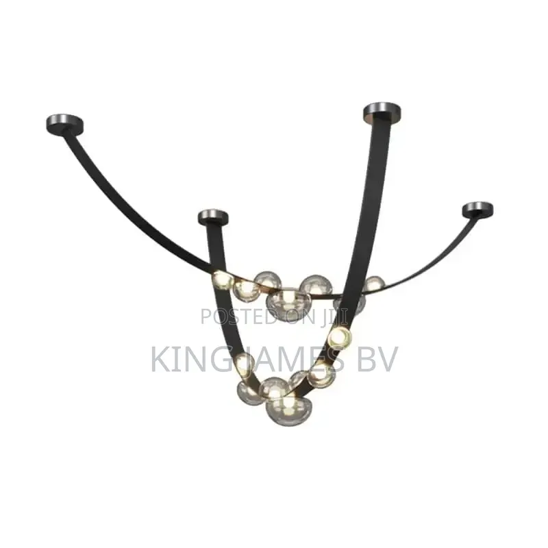 Single Double Rope Line Chandelier Light – Modern Minimal Luxury