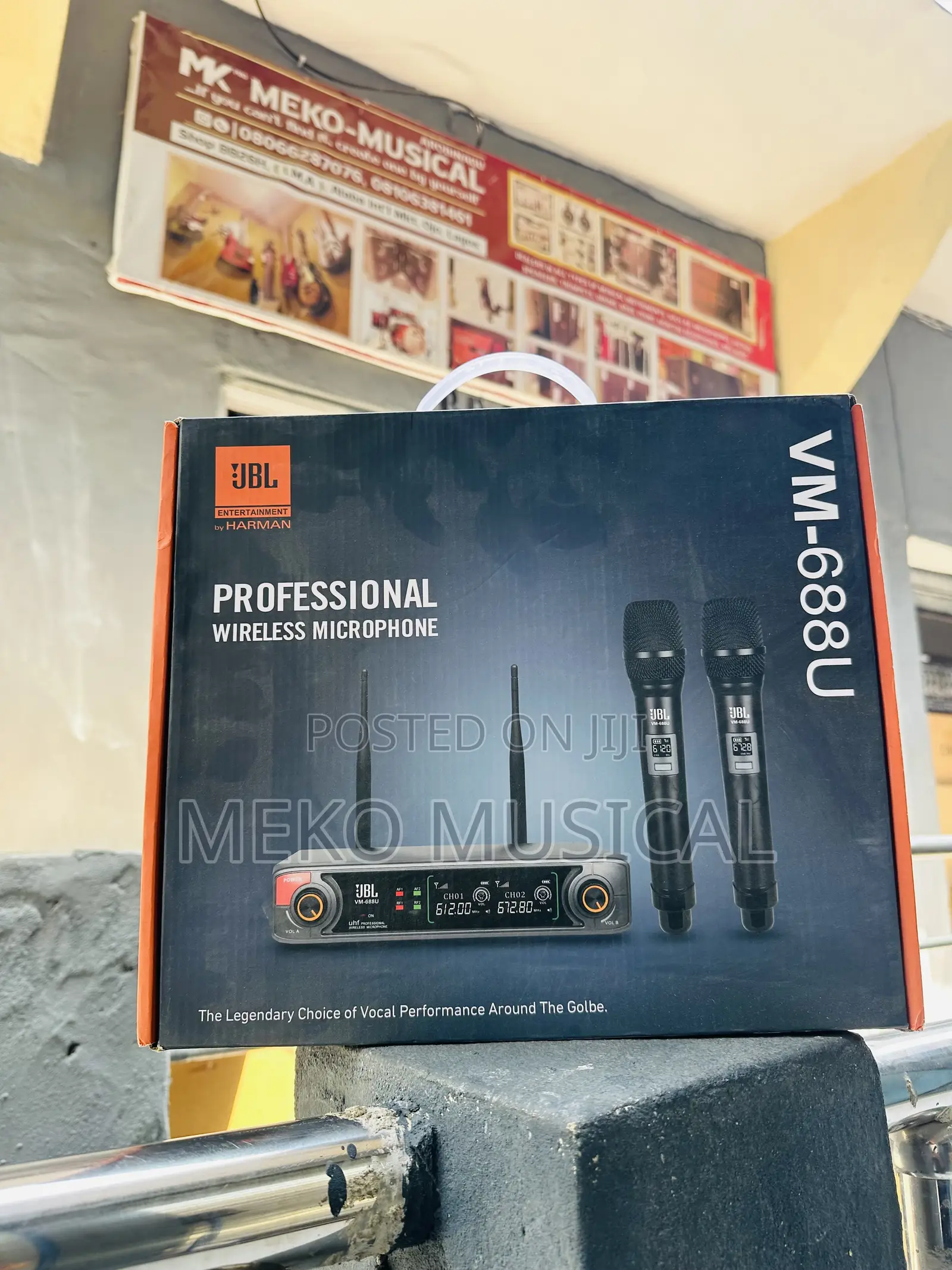 JBL Wireless Microphone Vm-688u