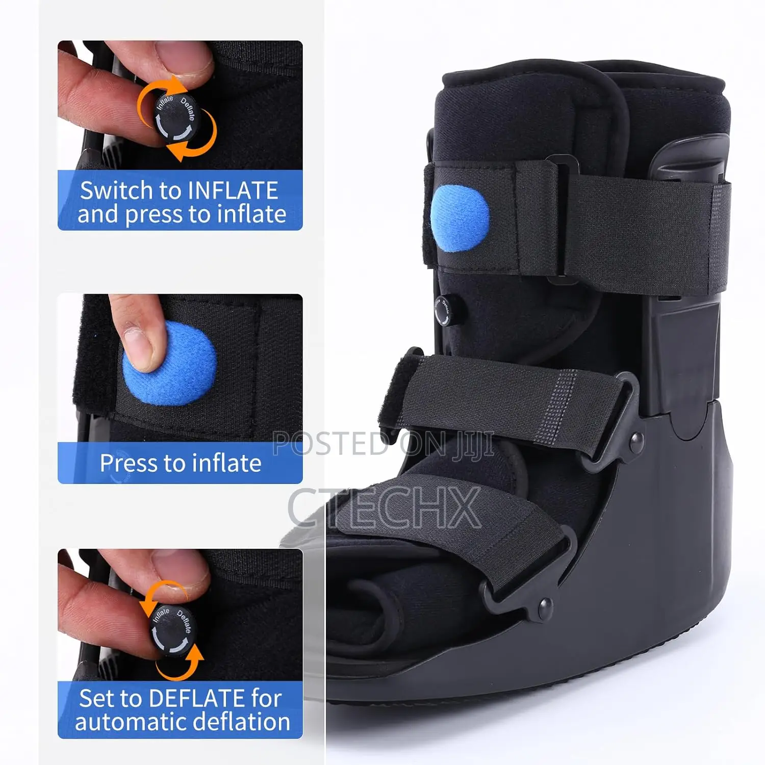 Orthopedic Walking Boot, Air Cam Walker Fracture Boot for Broken Foot