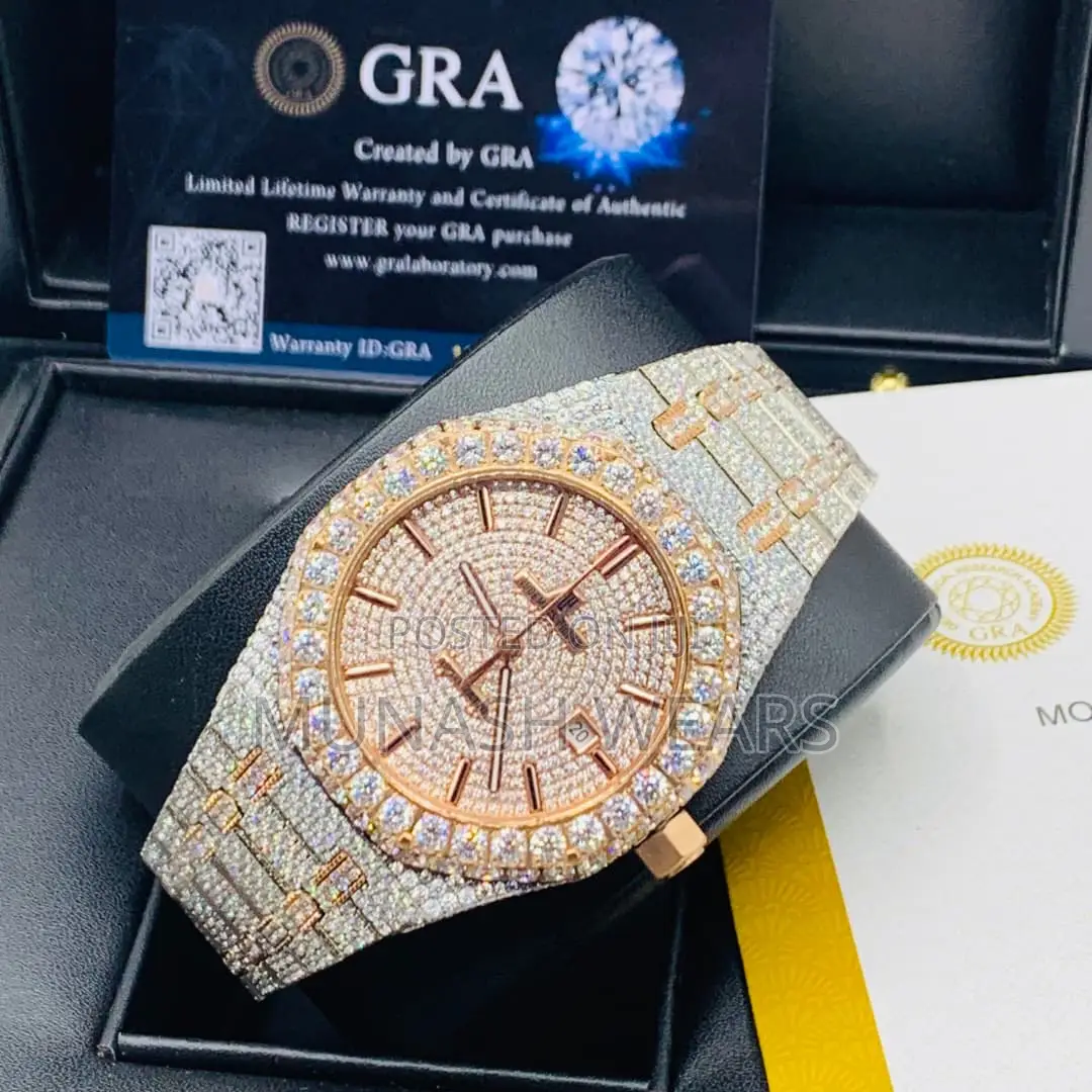 Ap Full Stone Wristwatch
