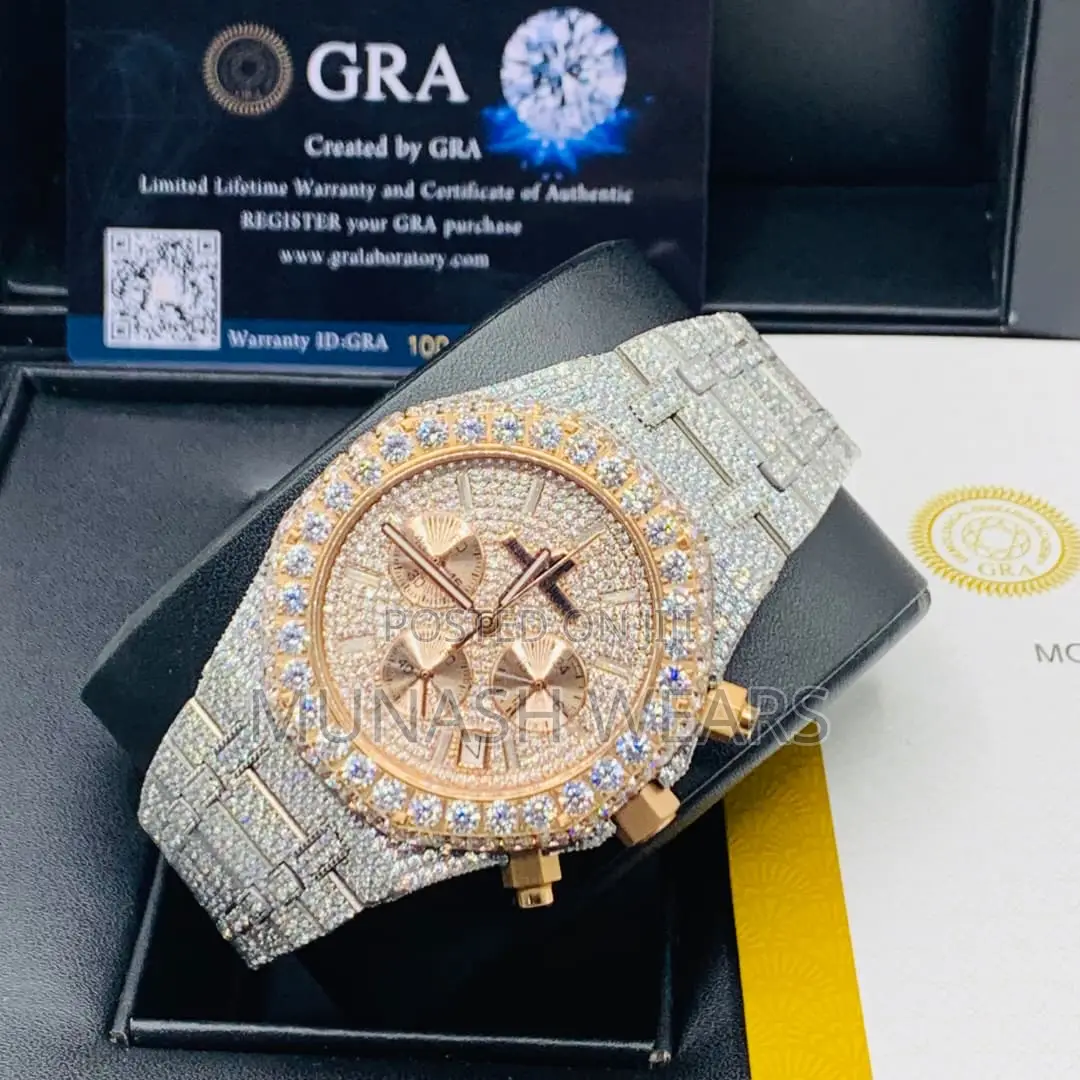Ap Full Stone Wristwatch