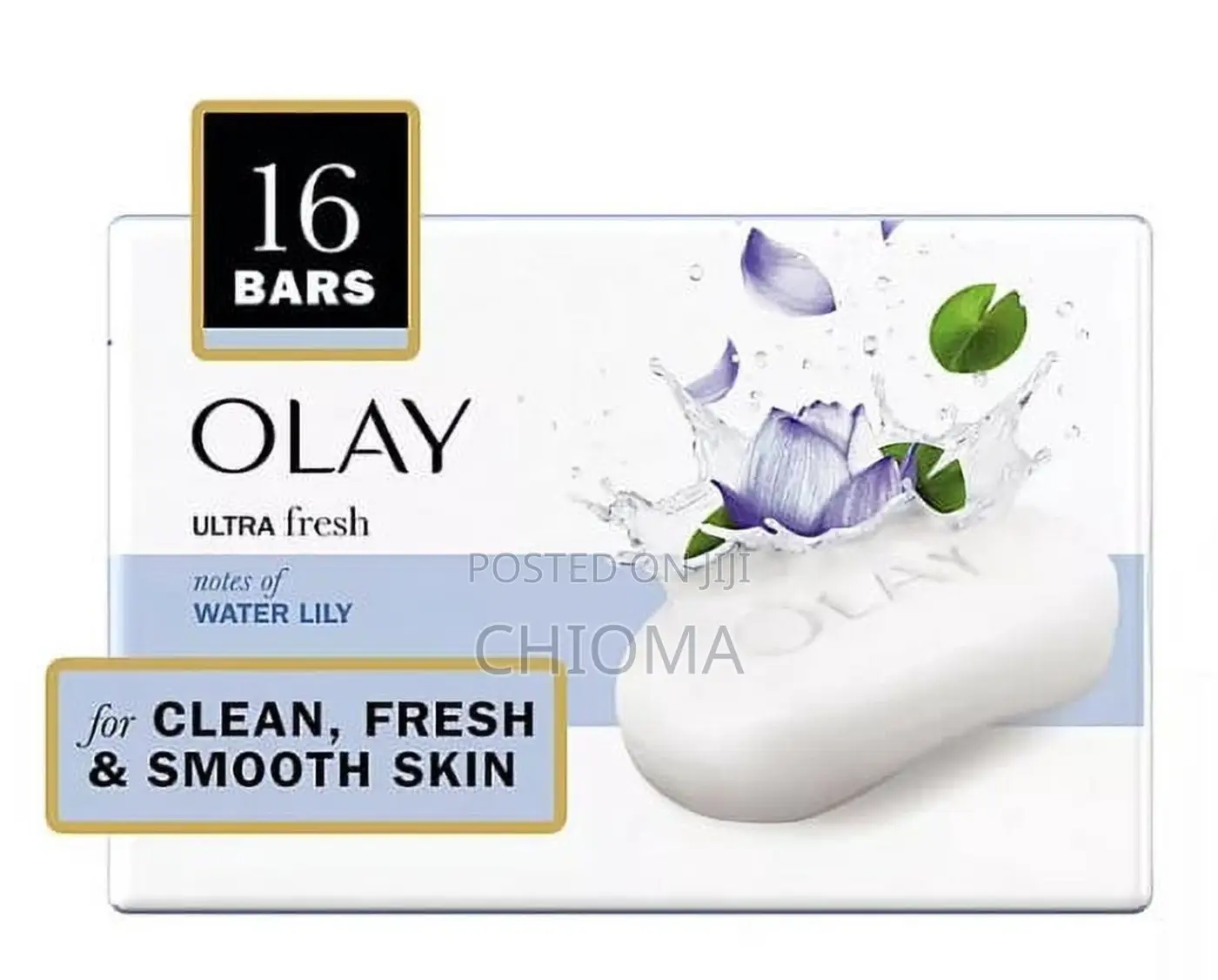 Olay16 Pack Ultra Fresh Cleansing Soap, With Notes of Water Lily Scent