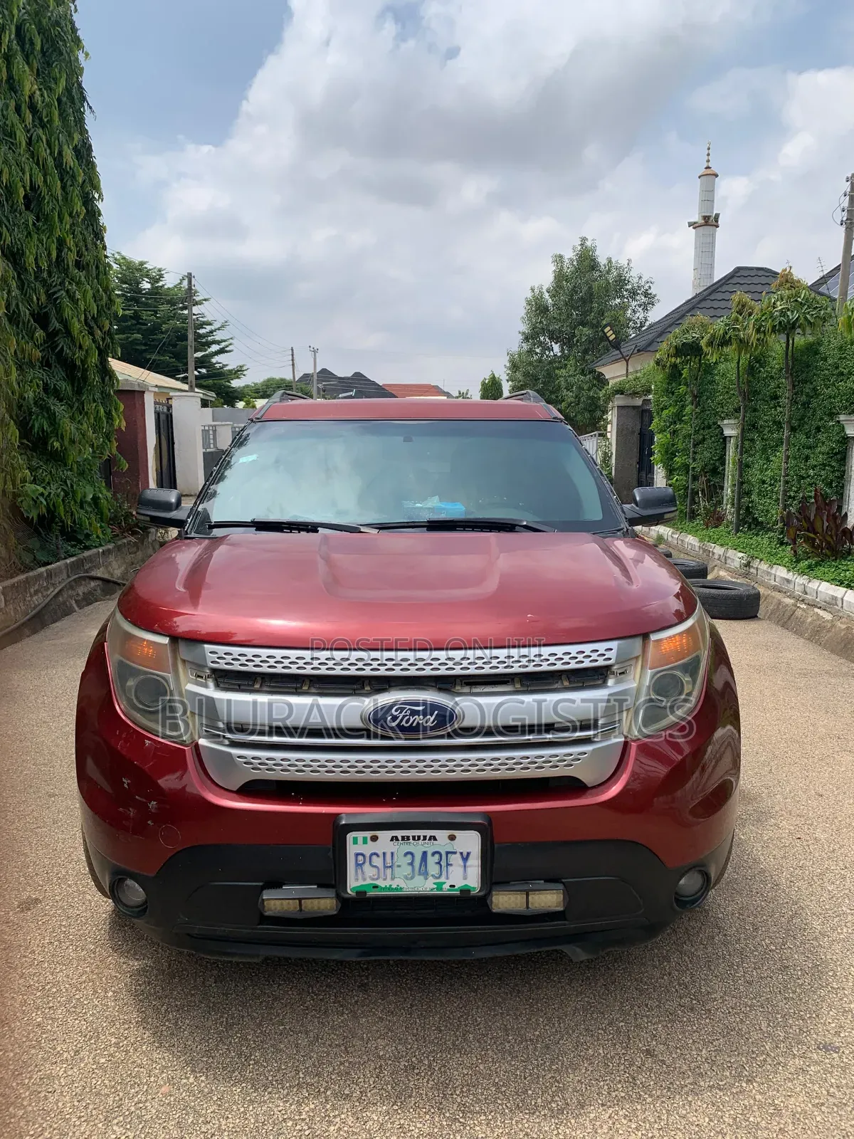 Ford Explorer 2012 Red